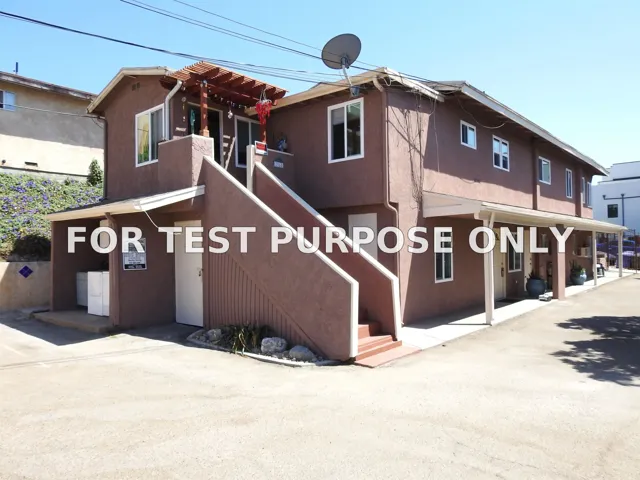 Demo/Test Data 2966 E Street, San Diego, Ca 91977