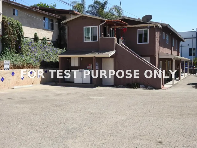 Demo/Test Data 2966 E Street, San Diego, Ca 91977