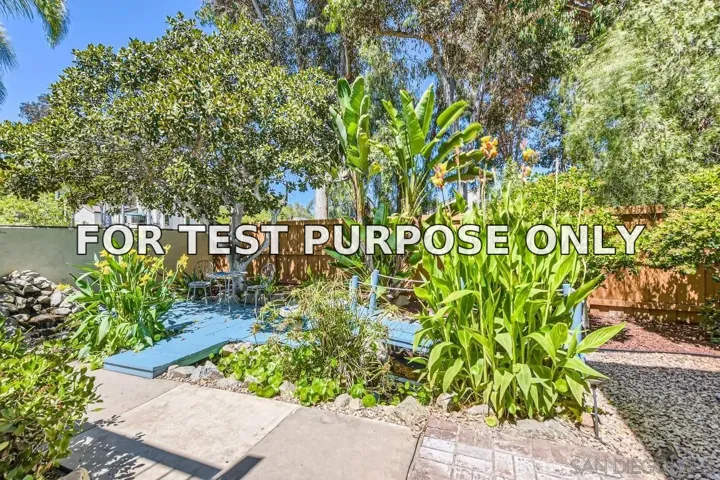 Demo/Test Data 10687 Portobelo Dr, San Diego, Ca 92124