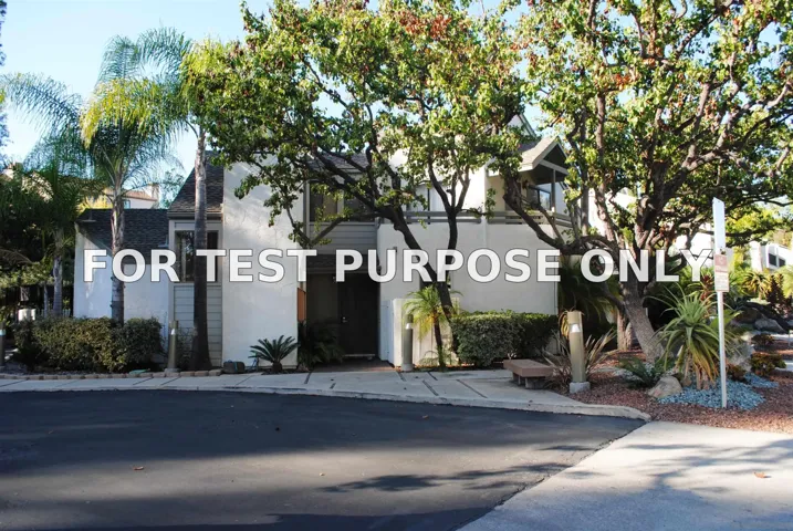 Demo/Test Data 10687 Portobelo Dr, San Diego, Ca 92124