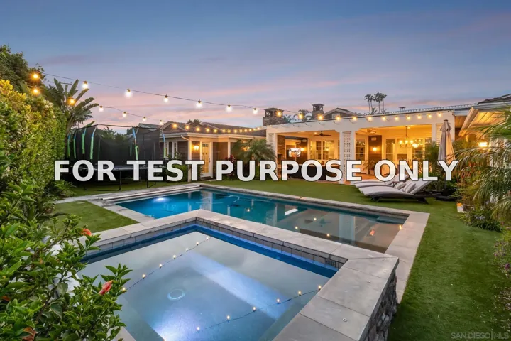 Demo/Test Data 3651 Liggett Dr, San Diego, Ca 92106