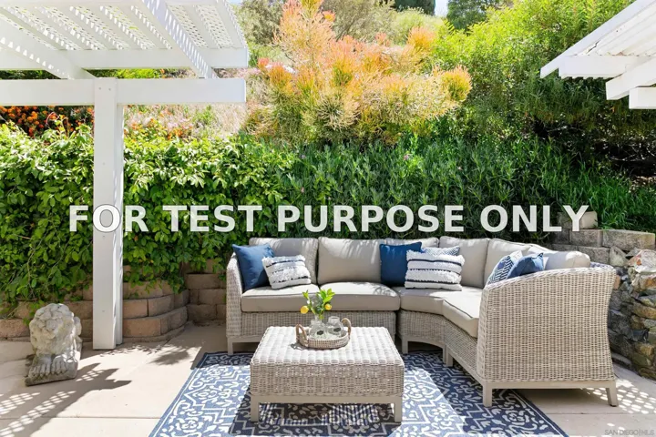 Demo/Test Data 5885 Cowles Mountain Blvd, La Mesa, Ca 91942