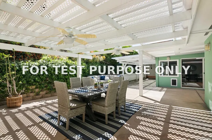 Demo/Test Data 5885 Cowles Mountain Blvd, La Mesa, Ca 91942