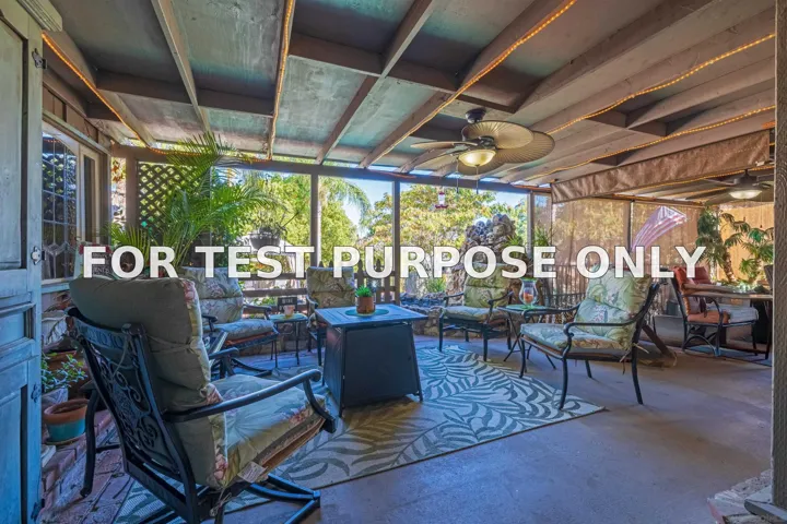 Demo/Test Data 11608 Vernette Dr., El Cajon, Ca 92020