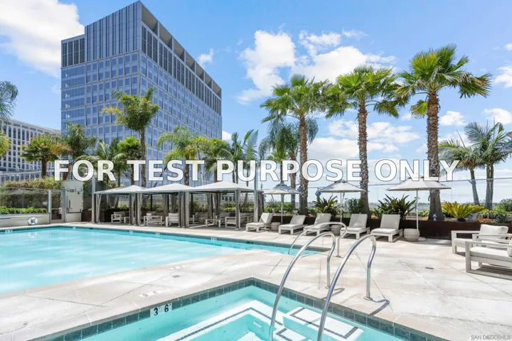 Demo/Test Data 888 W E Street Unit 706, San Diego, Ca 92101