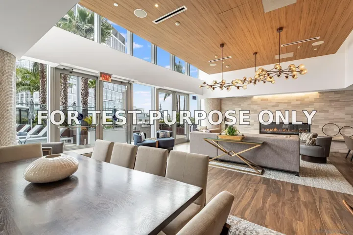 Demo/Test Data 888 W E Street Unit 706, San Diego, Ca 92101