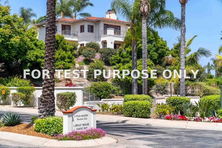 Demo/Test Data 7210 Blue Heron Pl, Carlsbad, Ca 92011