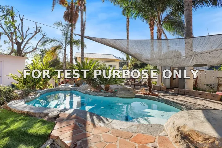 Demo/Test Data 1705 York Dr, Vista, Ca 92084
