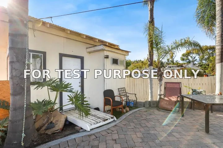 Demo/Test Data 1705 York Dr, Vista, Ca 92084