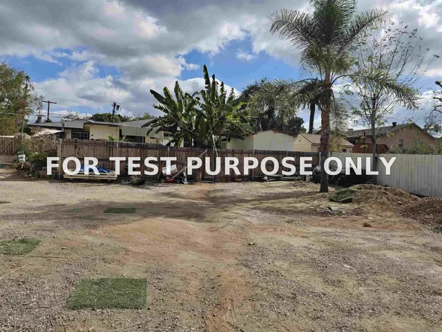Demo/Test Data 1705 York Dr, Vista, Ca 92084