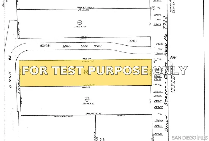 Demo/Test Data 29495 Dixon St Unit 1, Hayward, Ca 94544