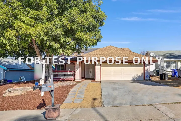 Demo/Test Data 9018 Outinda, Spring Valley, Ca 91977