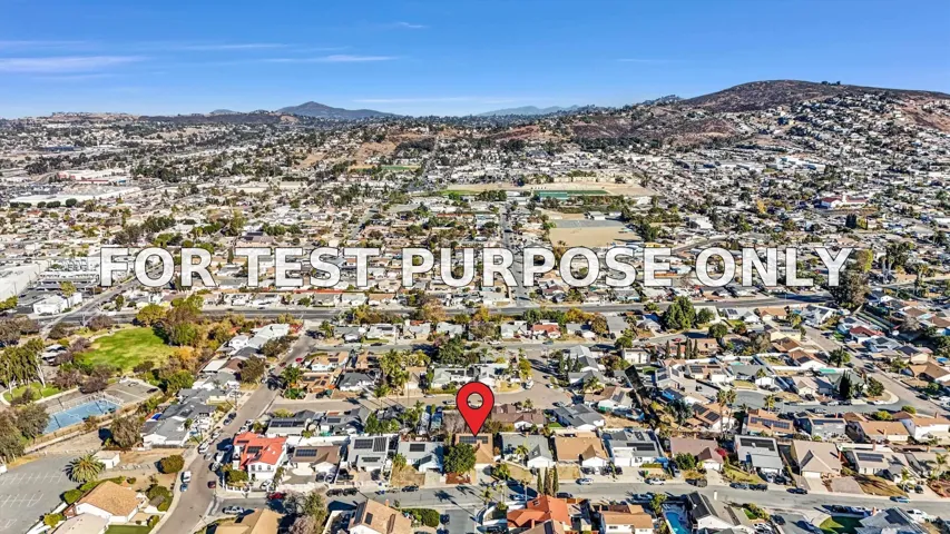 Demo/Test Data 9018 Outinda, Spring Valley, Ca 91977