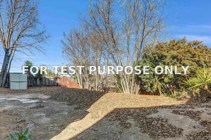 Demo/Test Data 9018 Outinda, Spring Valley, Ca 91977