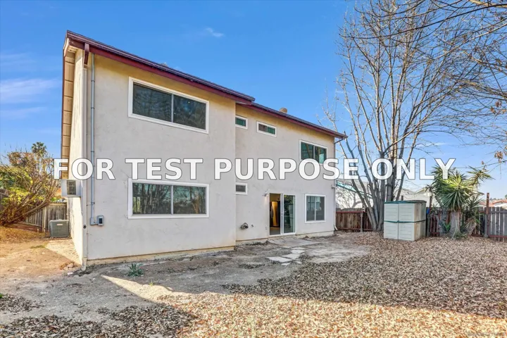Demo/Test Data 9018 Outinda, Spring Valley, Ca 91977