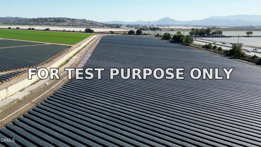Demo/Test Data 323 Santa Clara & Central Avenues, Oxnard, Ca 93036