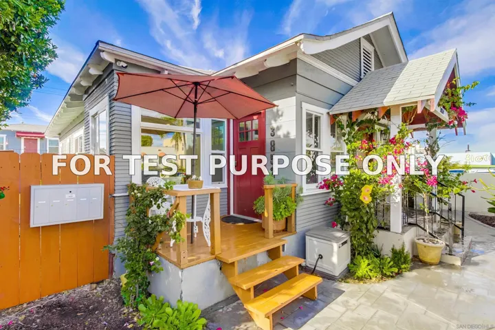 Demo/Test Data 3852-56 1st Ave, San Diego, Ca 92103