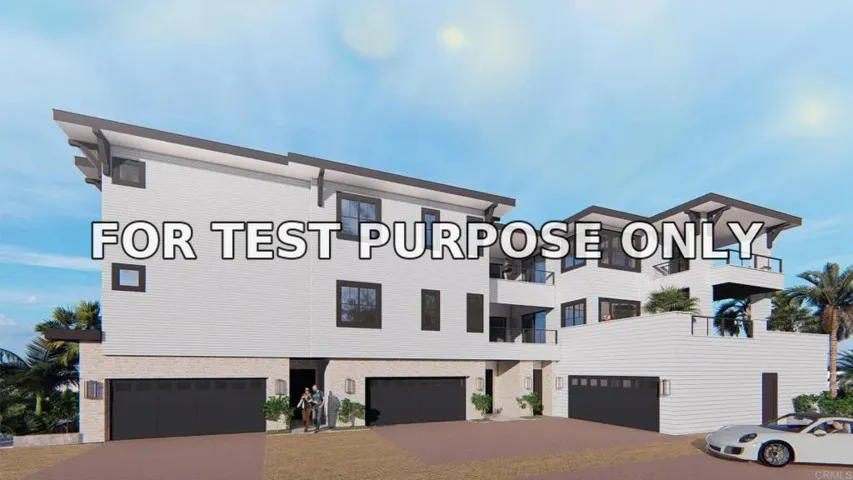 Demo/Test Data 2672 Roosevelt Street, Carlsbad, Ca 92008