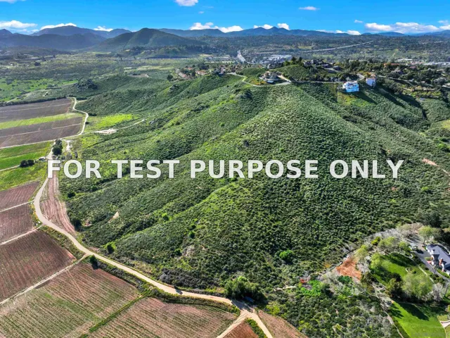 Demo/Test Data Sierra Linda Dr Unit 0, Escondido, Ca 92025