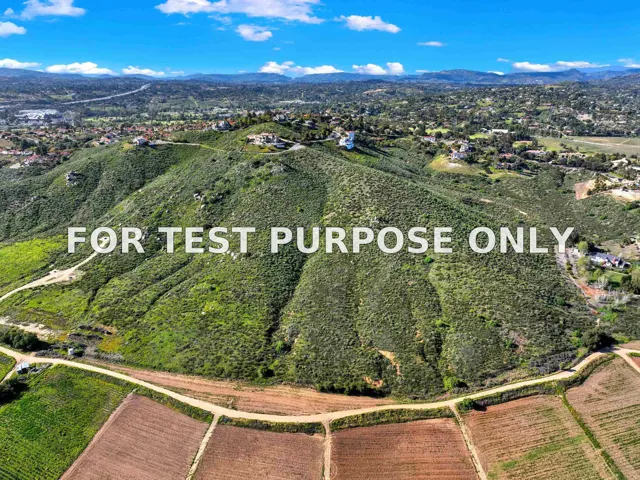 Demo/Test Data Sierra Linda Dr Unit 0, Escondido, Ca 92025
