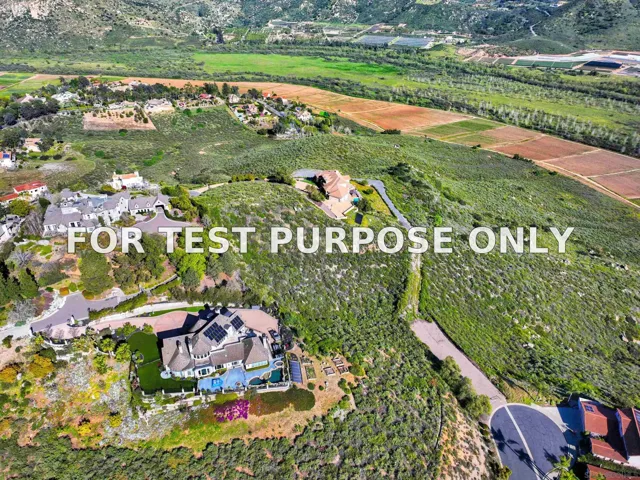 Demo/Test Data Sierra Linda Dr Unit 0, Escondido, Ca 92025