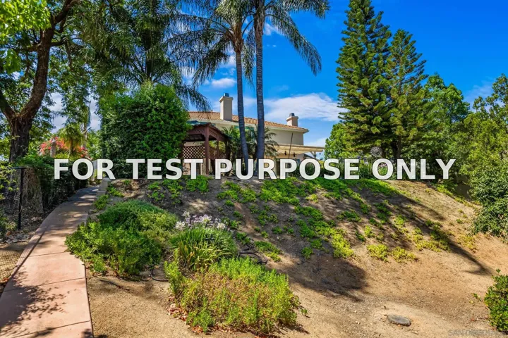 Demo/Test Data 26520 Love Ln, Ramona, Ca 92065
