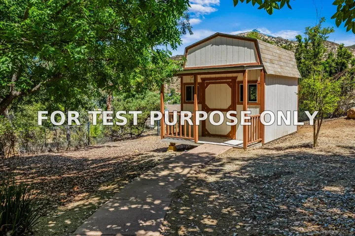 Demo/Test Data 26520 Love Ln, Ramona, Ca 92065
