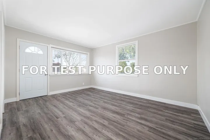 Demo/Test Data 4515-17 Hilltop Drive, San Diego, Ca 92102