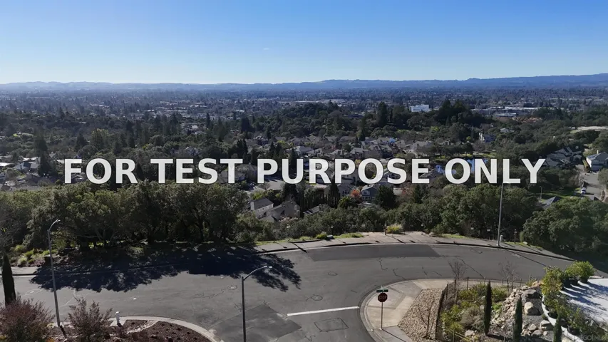 Demo/Test Data 3600 Tillmont Way Unit 79, Santa Rosa, Ca 95403