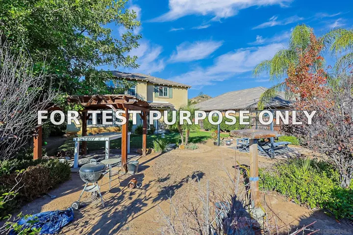 Demo/Test Data 3023 Wohlford Dr, Escondido, Ca 92027