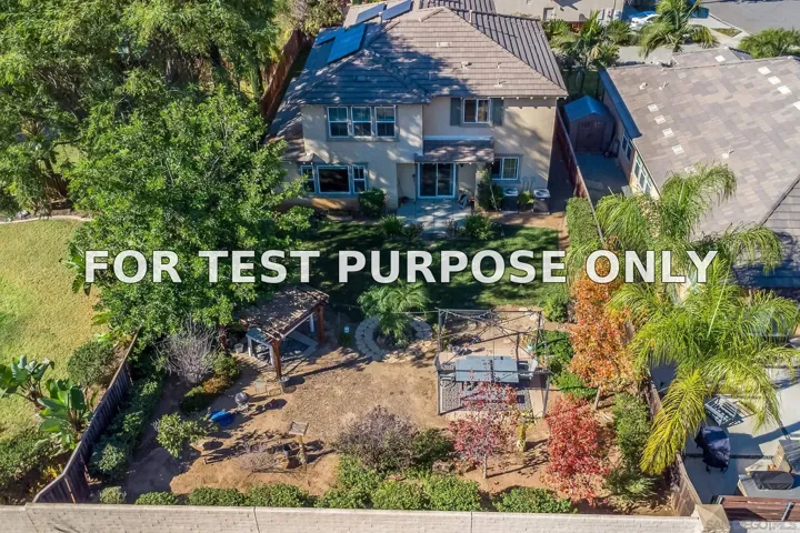 Demo/Test Data 3023 Wohlford Dr, Escondido, Ca 92027