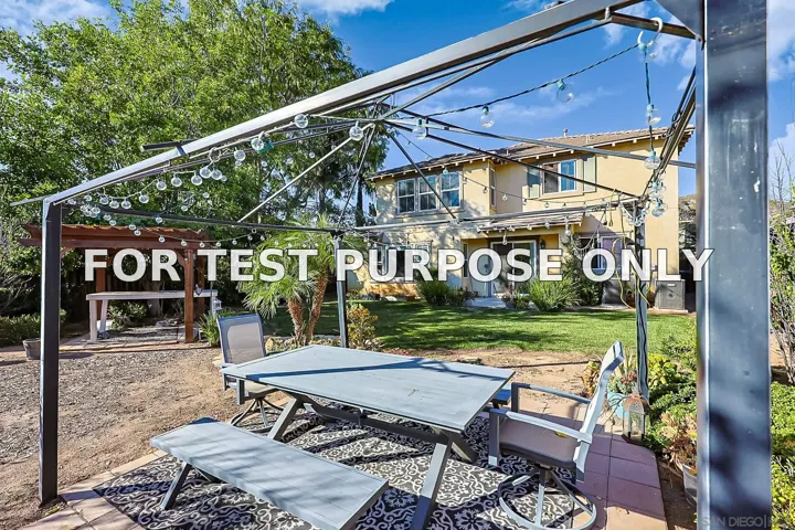 Demo/Test Data 3023 Wohlford Dr, Escondido, Ca 92027