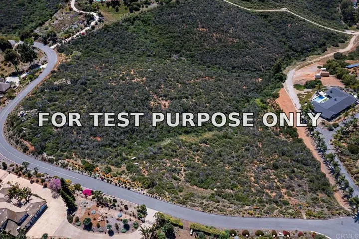 Demo/Test Data 0 Elevado, Vista, Ca 92084