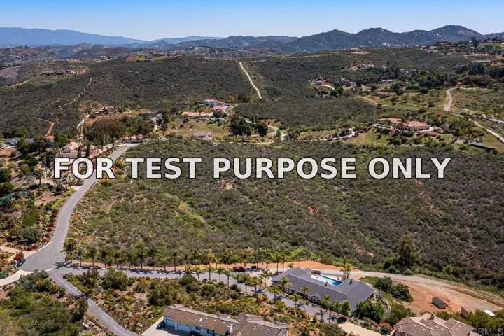 Demo/Test Data 0 Elevado, Vista, Ca 92084
