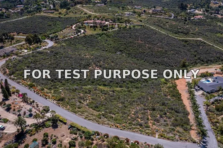 Demo/Test Data 0 Elevado, Vista, Ca 92084