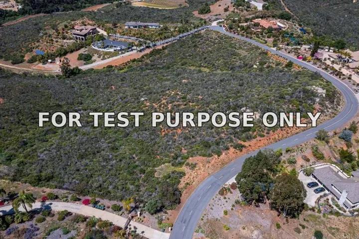 Demo/Test Data 0 Elevado, Vista, Ca 92084
