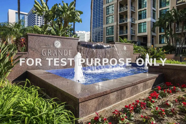 Demo/Test Data 1199 Pacific Hwy Unit 2101, San Diego, Ca 92101