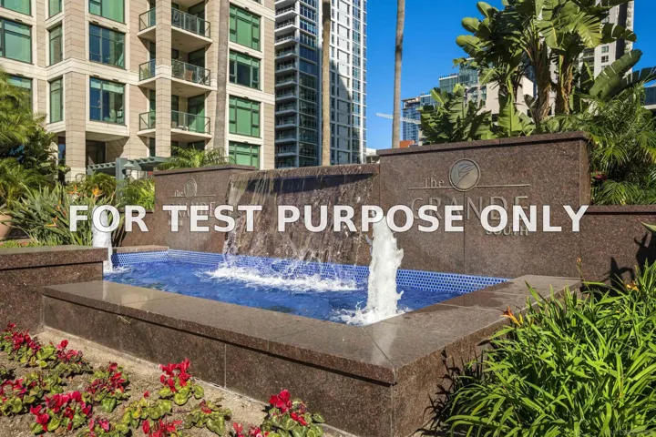 Demo/Test Data 1199 Pacific Hwy Unit 2101, San Diego, Ca 92101