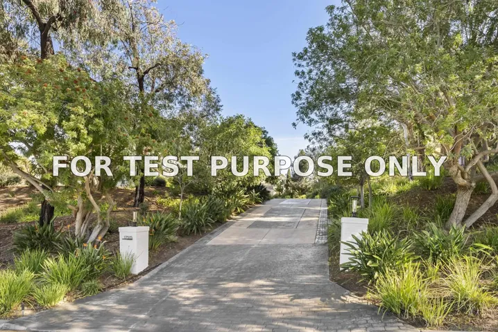 Demo/Test Data 17515 Circa Oriente, Rancho Santa Fe, Ca 92067