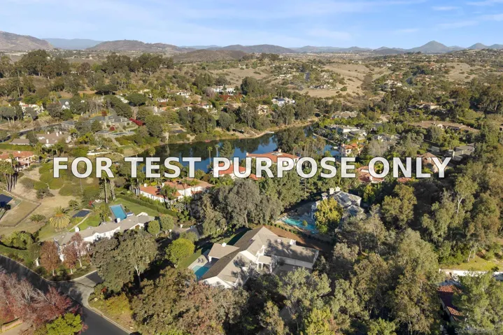 Demo/Test Data 17515 Circa Oriente, Rancho Santa Fe, Ca 92067