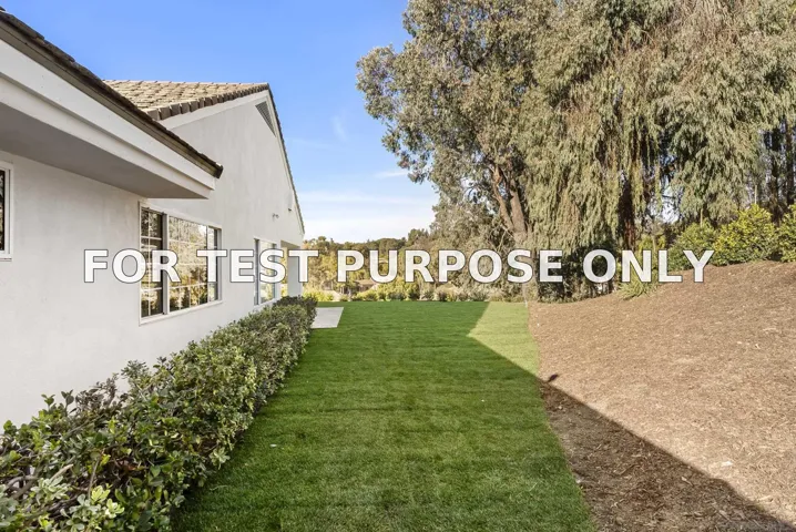 Demo/Test Data 17515 Circa Oriente, Rancho Santa Fe, Ca 92067
