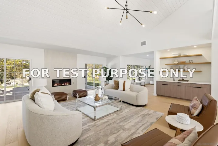 Demo/Test Data 17515 Circa Oriente, Rancho Santa Fe, Ca 92067
