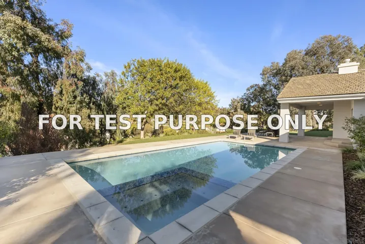 Demo/Test Data 17515 Circa Oriente, Rancho Santa Fe, Ca 92067