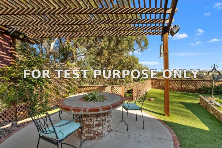 Demo/Test Data 5175 Benton Place, San Diego, Ca 92116