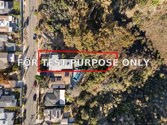 Demo/Test Data 5175 Benton Place, San Diego, Ca 92116