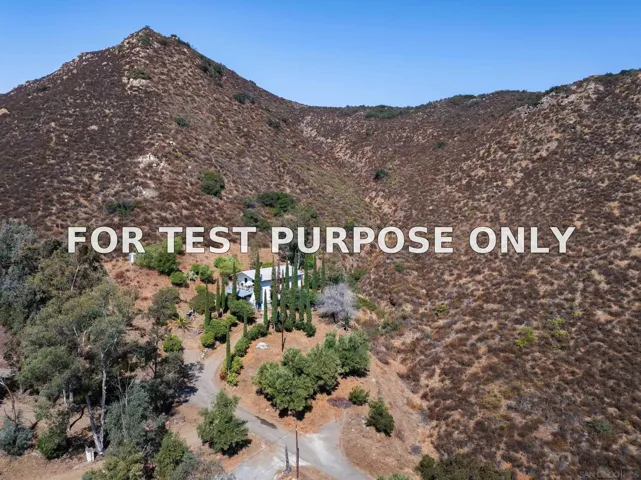 Demo/Test Data 4426 Model A Ford Lane, El Cajon, Ca 92019