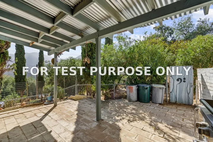 Demo/Test Data 4426 Model A Ford Lane, El Cajon, Ca 92019