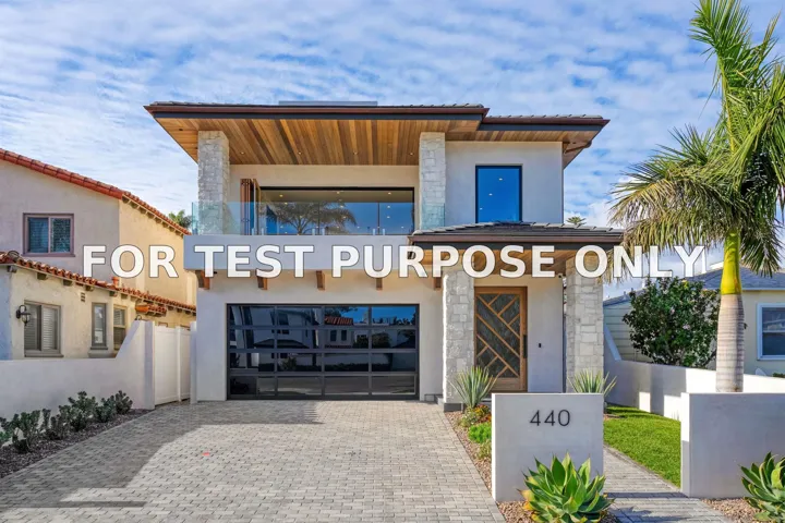 Demo/Test Data 440 Pomona Ave, Coronado, Ca 92118