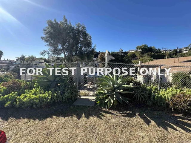 Demo/Test Data 3304 Canon Street, San Diego, Ca 92106