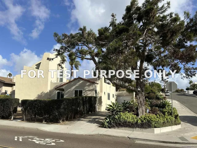 Demo/Test Data 3304 Canon Street, San Diego, Ca 92106